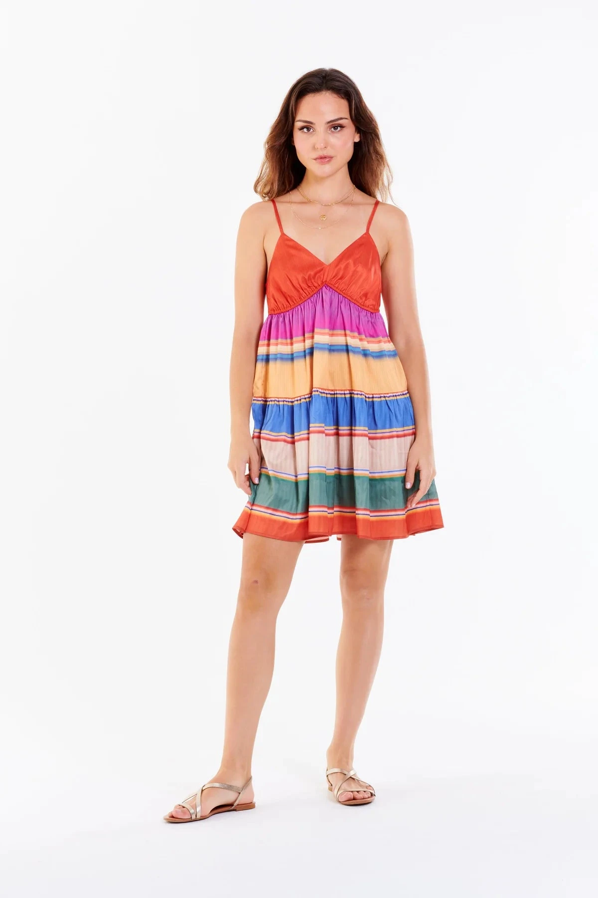 DEAR JOHN TARA STRAP TANK DRESS GETAWAY STRIPES 1 DEAR JOHN TARA STRAP TANK DRESS GETAWAY STRIPES
