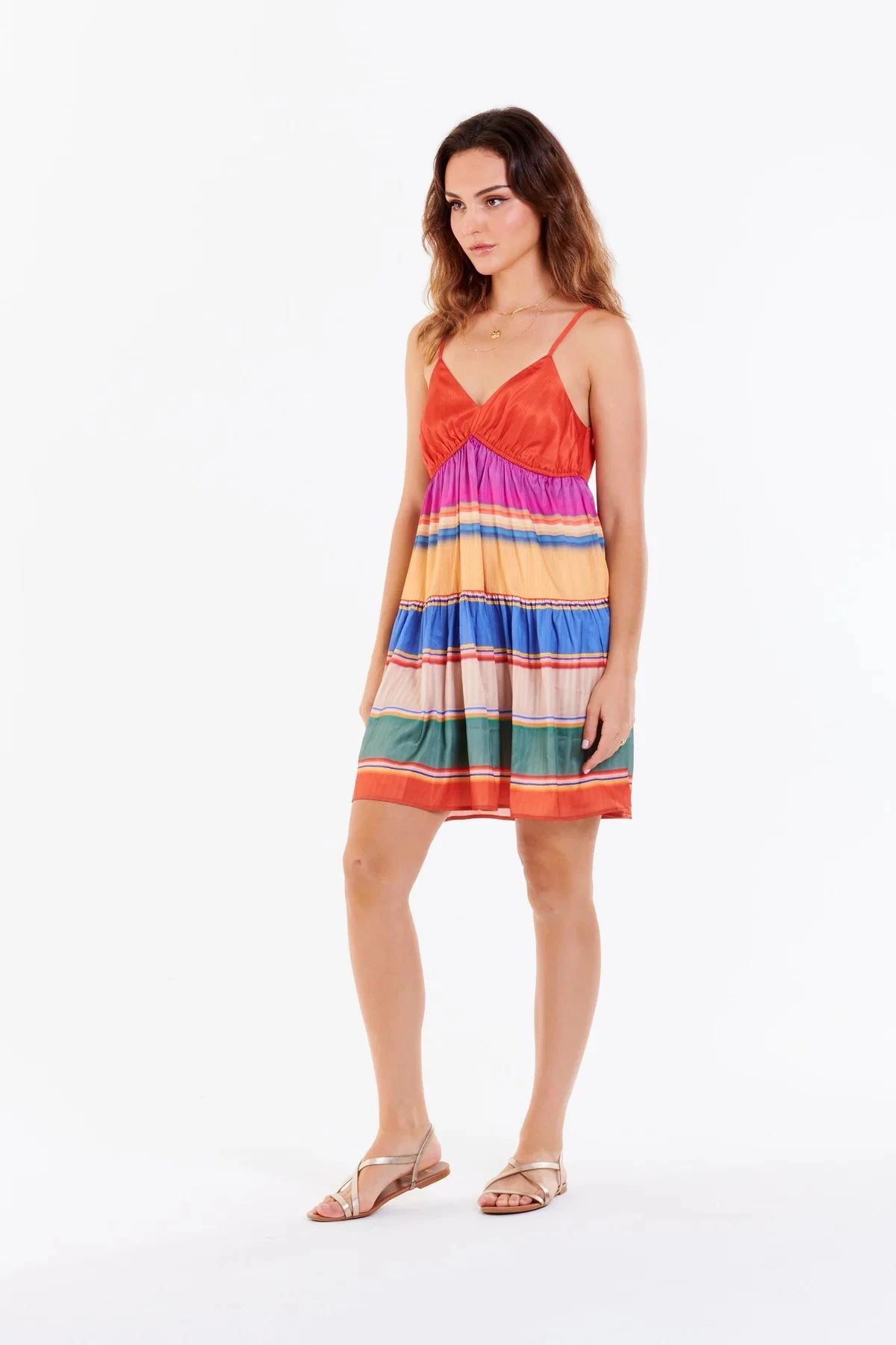 DEAR JOHN TARA STRAP TANK DRESS GETAWAY STRIPES 2 DEAR JOHN TARA STRAP TANK DRESS GETAWAY STRIPES - Image 2