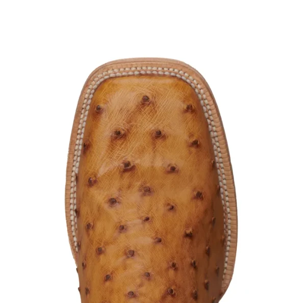 R. WATSON MEN'S OSTRICH ANTIQUED SADDLE BRUCIAT BOOT 6 R. WATSON MEN'S OSTRICH ANTIQUED SADDLE BRUCIAT BOOT - Image 6