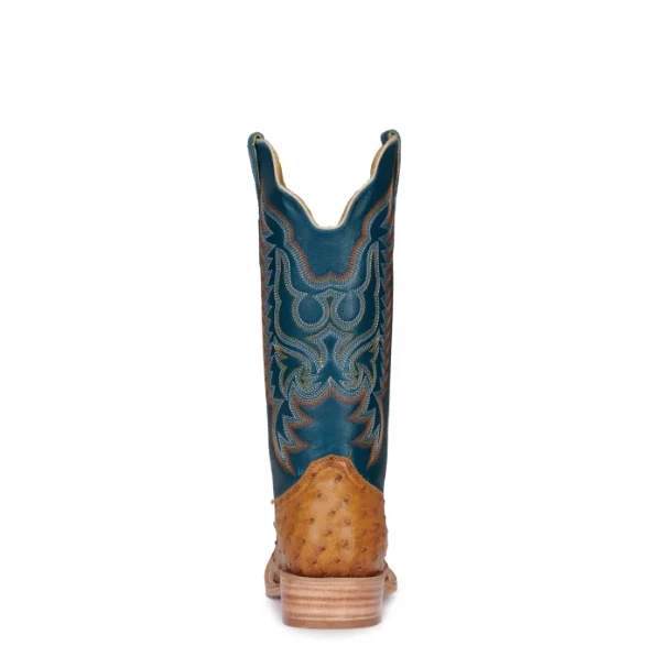 R. WATSON MEN'S OSTRICH ANTIQUED SADDLE BRUCIAT BOOT 3 R. WATSON MEN'S OSTRICH ANTIQUED SADDLE BRUCIAT BOOT - Image 3