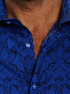 ROBERT GRAHAM HIGHLAND LONG SLEEVE WOVEN SHIRT- NAVY -Western Cowboy Clothing Store RS221000CF HIGHLAND NAVY 03 600x 19529914 1dd6 4809 8171 744666016a24