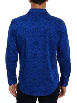 ROBERT GRAHAM HIGHLAND LONG SLEEVE WOVEN SHIRT- NAVY -Western Cowboy Clothing Store RS221000CF HIGHLAND NAVY 05 600x dd8e9d43 4a0b 4725 ac27 de587780a46c