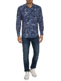ROBERT GRAHAM RAMBLING LONG SLEEVE WOVEN SHIRT -Western Cowboy Clothing Store RS231020CF RAMBLING NAVY 01 600x 953e9240 bd55 4272 be8d 1ca43cc295dd