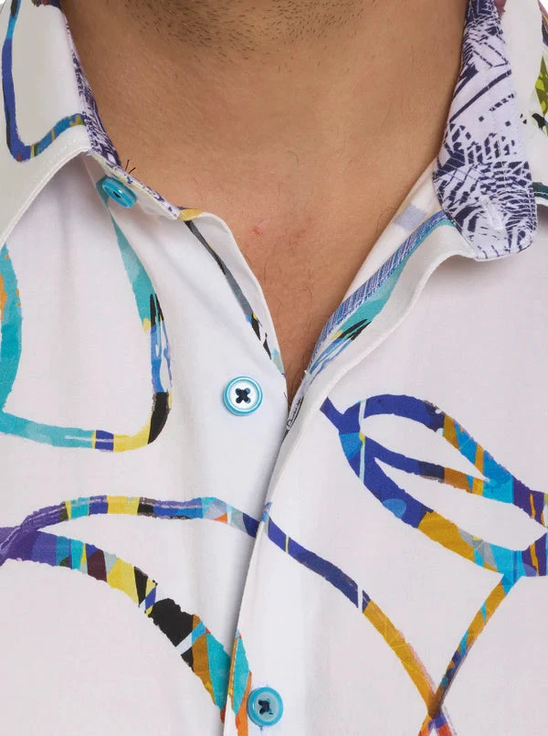 ROBERT GRAHAM RAMPAGE SHORT SLEEVE SHIRT 4 ROBERT GRAHAM RAMPAGE SHORT SLEEVE SHIRT - Image 4