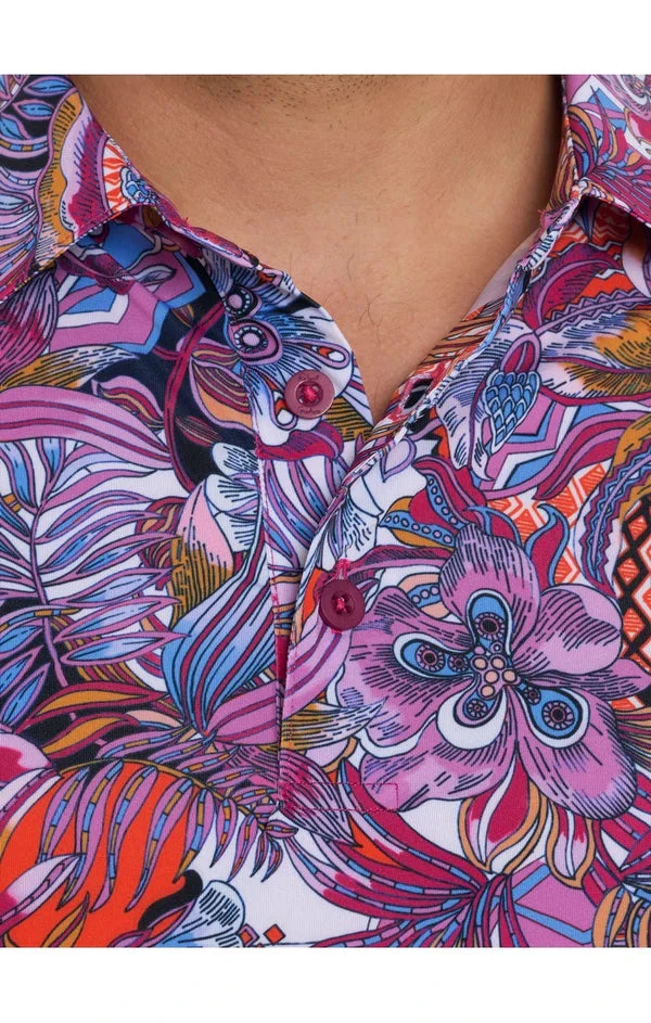 ROBERT GRAHAM ROXBERRY POLO 2 ROBERT GRAHAM ROXBERRY POLO - Image 2