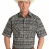 PANHANDLE SLIM FIT SHORT SLEEVE SNAP SHIRT