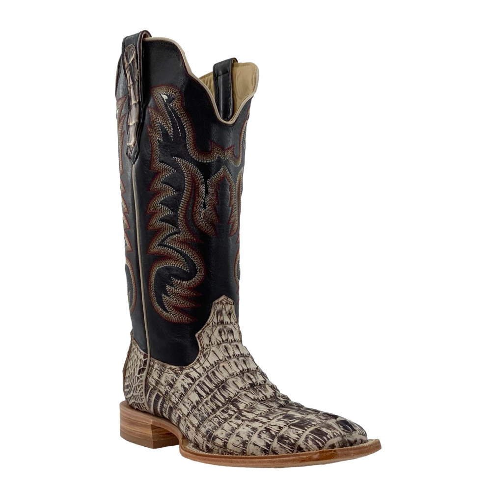 R. WATSON MEN'S ORIX HORNBACK CAIMAN TAIL BOOT