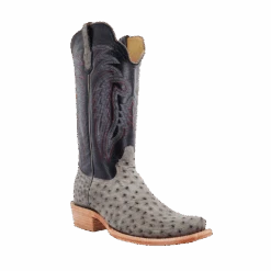 R. WATSON FULL QUILL OSTRICH BOOT