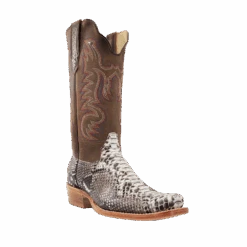 R. WATSON MEN’S PYTHON NATURAL BOOT