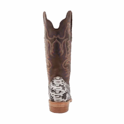R. WATSON MEN’S PYTHON NATURAL BOOT 9 R. WATSON MEN’S PYTHON NATURAL BOOT -Western Cowboy Clothing Store RW7910 1 B WEB