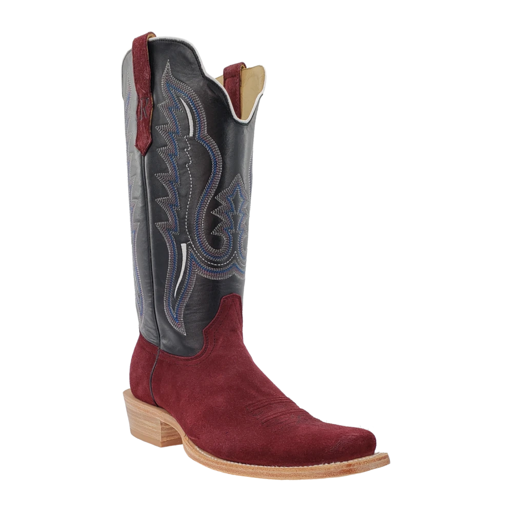 R. WATSON MEN'S ROUGHOUT RHUBARB BOOT 1 R. WATSON MEN'S ROUGHOUT RHUBARB BOOT