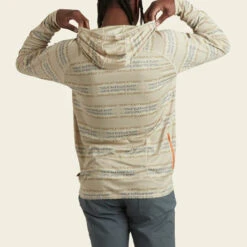 HOWLER MEN'S Loggerhead Hoodie -Western Cowboy Clothing Store S23 LS Shirts Loggerhead Mescal Oyster Back 749988a0 7f4a 4022 b2bf ad06e9af9fcd