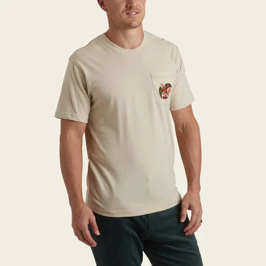 HOWLER MEN'S Frigate Badge Pocket T-Shirt 4 HOWLER MEN'S Frigate Badge Pocket T-Shirt - Image 4