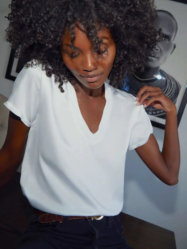 NATION JUNE V NECK TOP 4 NATION JUNE V NECK TOP - Image 4