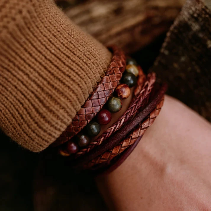 Riley Bracelet - Caramel 2 Riley Bracelet - Caramel - Image 2