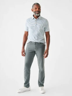 FAHERTY INDIGO STRIPE POLO 9 FAHERTY INDIGO STRIPE POLO -Western Cowboy Clothing Store SP23 faherty mens MKC0121 SWI SS INDIGO POLO SALT WASH INDIGO STRIPE front 1 1000x 75941ffb ca0a 45a1 a54b bc4d099f5a65