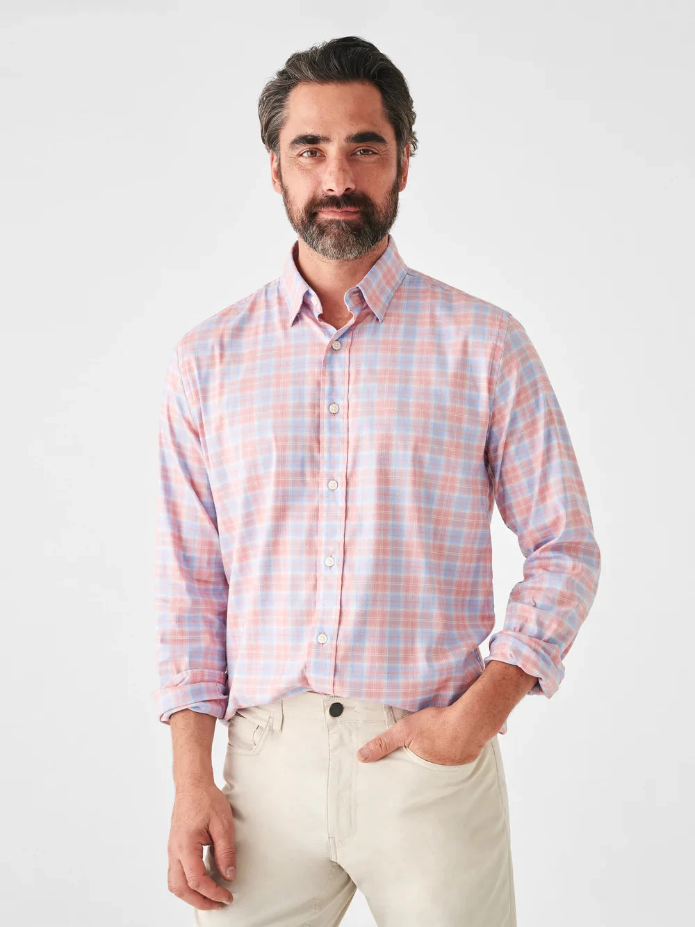 FAHERTY THE MOVEMENT PLAID SHIRT 4 FAHERTY THE MOVEMENT PLAID SHIRT - Image 4