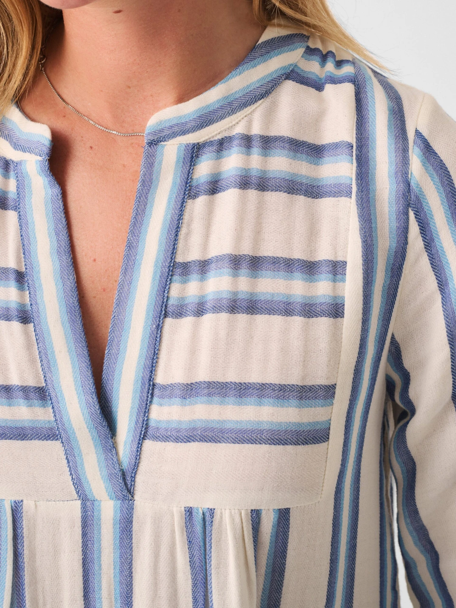 Faherty Dream Cotton Gauze Vida Midi Dress 4 Faherty Dream Cotton Gauze Vida Midi Dress - Image 4