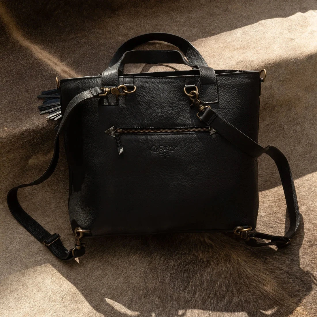 WESTERN AND CO. INDY CARRYALL - BLACK 2 WESTERN AND CO. INDY CARRYALL - BLACK - Image 2