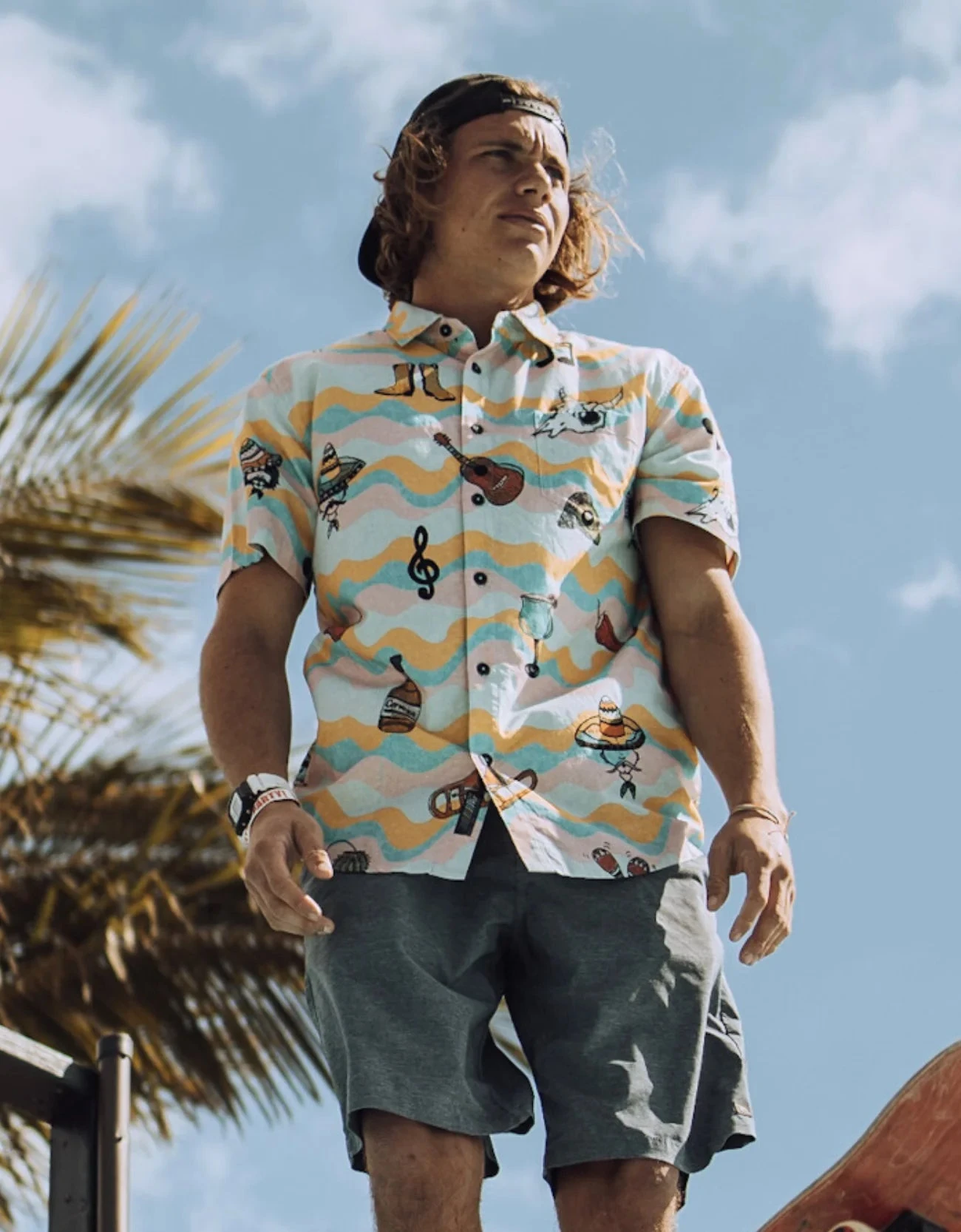 BAJA LLAMA AY CARAMBA BUTTON UP SHIRT 2 BAJA LLAMA AY CARAMBA BUTTON UP SHIRT - Image 2