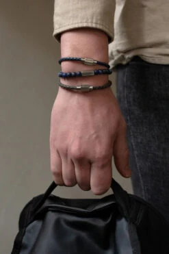 Luke Landon Bracelet - Dark Gray 4 Luke Landon Bracelet - Dark Gray -Western Cowboy Clothing Store SteelandBarnett 17 f5bdbbf7 4a2f 4b69 98d0 b34e88226ee2