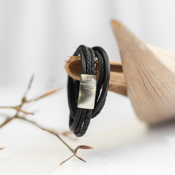 Bonacci Bracelet- Black 2 Bonacci Bracelet- Black - Image 2