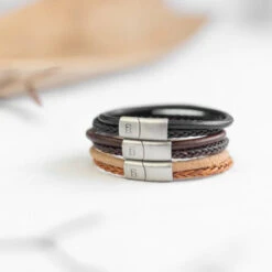 Denby Bracelet - Black -Western Cowboy Clothing Store SteelandBarnett 32