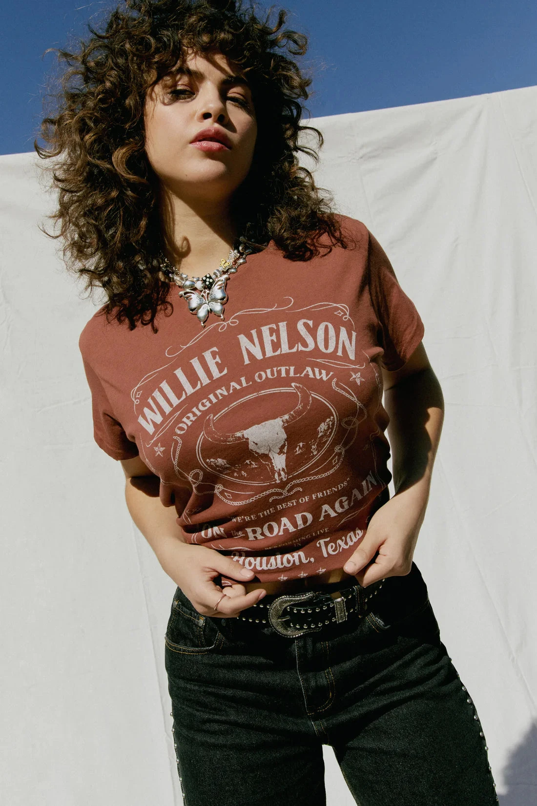 DAYDREAMER WILLIE NELSON WHISKEY LABEL TOUR TEE 3 DAYDREAMER WILLIE NELSON WHISKEY LABEL TOUR TEE - Image 3