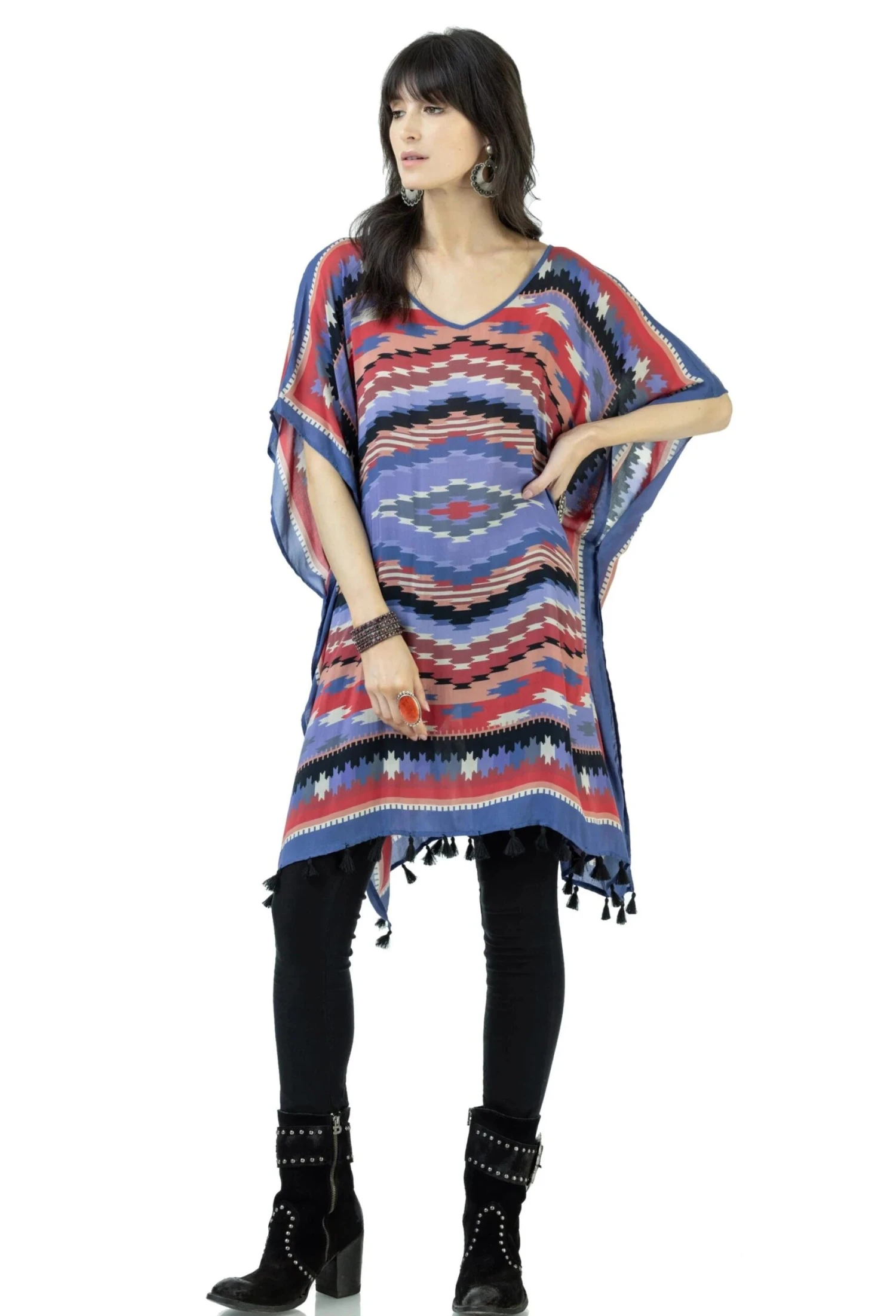DOUBLE D RANCHWEAR SIERRA BONITA PONCHO 3 DOUBLE D RANCHWEAR SIERRA BONITA PONCHO - Image 3