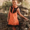 SHEA BABY ORANGE VINTAGE DRESS