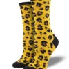 SOCKSMITH LEOPARD PRINT SOCK