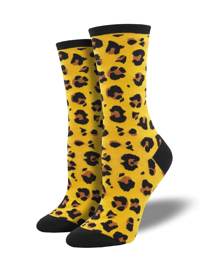 SOCKSMITH LEOPARD PRINT SOCK 1 SOCKSMITH LEOPARD PRINT SOCK