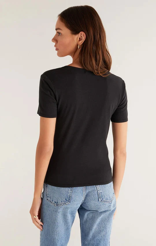 Z SUPPLY TABBY TWIST- BLACK 5 Z SUPPLY TABBY TWIST- BLACK - Image 5