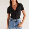Z SUPPLY TABBY TWIST- BLACK