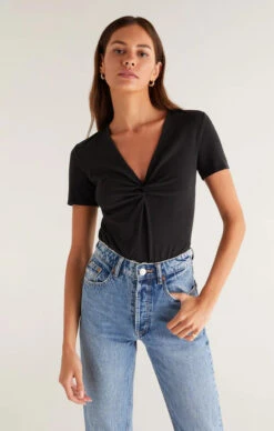 Z SUPPLY TABBY TWIST- BLACK