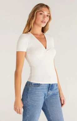 Z SUPPLY TABBY TWIST TOP- SANDSTONE 8 Z SUPPLY TABBY TWIST TOP- SANDSTONE -Western Cowboy Clothing Store ZT231405 SSN SIDE 540x 685cd466 e618 41cd 85c9 faed1764084f