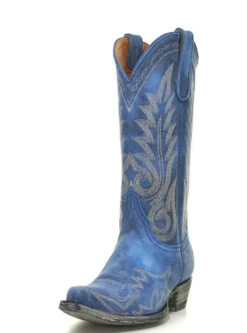 OLD GRINGO WOMEN'S NEVADA AZUL -Western Cowboy Clothing Store boots 10 23264