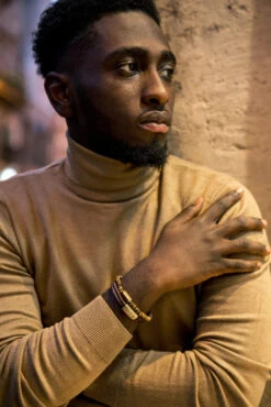 Denby Bracelet - Gold Brown -Western Cowboy Clothing Store browngold2 min d469f89a 789e 44fd b151 476af21d60af