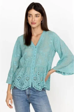 JOHNNY WAS INGRID REVEKA BLOUSE