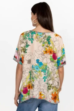 JOHNNY WAS SEQUENCE HALSEY BLOUSE 8 JOHNNY WAS SEQUENCE HALSEY BLOUSE -Western Cowboy Clothing Store c11023a2 mti 4