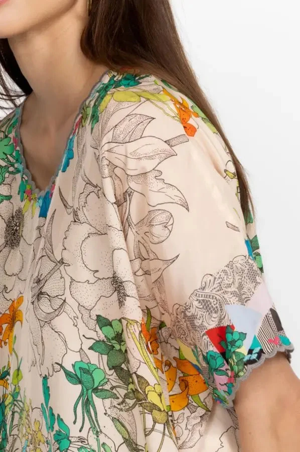 JOHNNY WAS SEQUENCE HALSEY BLOUSE 5 JOHNNY WAS SEQUENCE HALSEY BLOUSE - Image 5