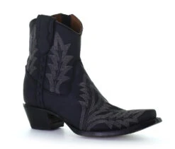 Corral Boots CIRCLE G BY CORRAL WOMEN'S ANKLE BOOT WITH GREY STITCHING