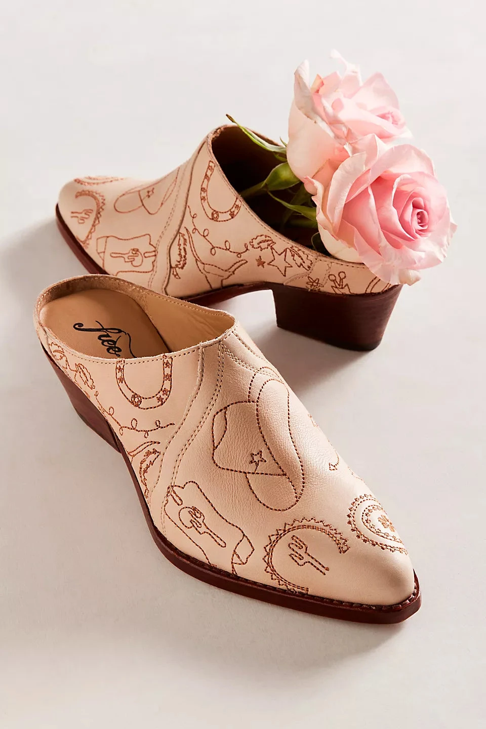 FREE PEOPLE NEW FRONTIER WESTERN MULE 1 FREE PEOPLE NEW FRONTIER WESTERN MULE