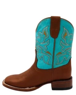 Tanner Mark Youth Aubrey Square Toe Boot -Western Cowboy Clothing Store image 02fe7b7f 06e1 44da b93d 327256301893