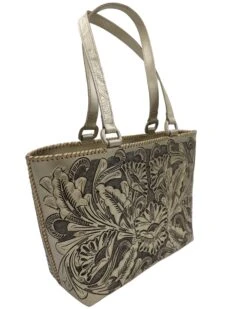 QUE CHULA KAROL PEWTER TOTE -Western Cowboy Clothing Store image 0792113b c350 4636 bb6b 06f69f7da54e