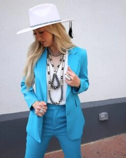 BEULAHSTYLE WOMEN'S BLAZER & FLARES SET -Western Cowboy Clothing Store image 43096893 8442 46af 8f8f f57234bc0763