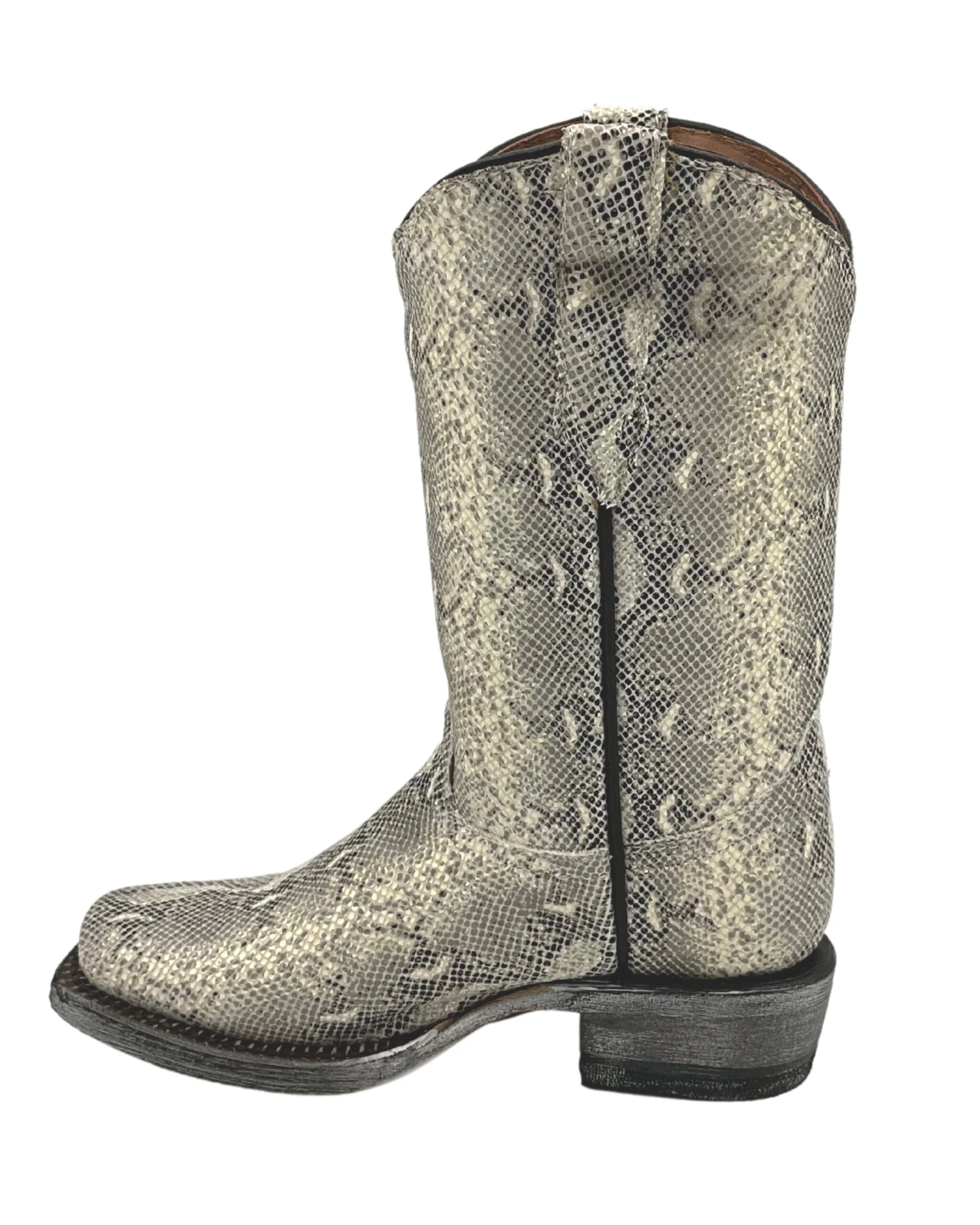 TANNER MARK GIRLS PYTHON PRINT BOOT 3 TANNER MARK GIRLS PYTHON PRINT BOOT - Image 3