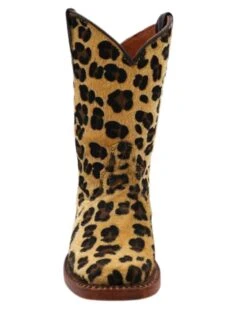 TANNER MARK YOUTH LEOPARD COWGIRL BOOT -Western Cowboy Clothing Store image 670b3d85 316d 48ee 913b 5a70afa33b11