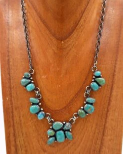 Select Lines Turquoise Clusters Necklace And Earring Set -Western Cowboy Clothing Store image 6e0fe28f b80a 4ea4 94b2 ebe495e7eb5b