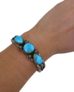 Round And Teardrop Turquoise Cuff -Western Cowboy Clothing Store image 6f5b8cf3 7c24 407e a5ce b127da0eacc8